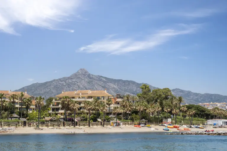 Marbella golden mile area