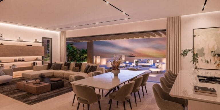 Sky villa penthouse with breathtaking views in Benahavís
