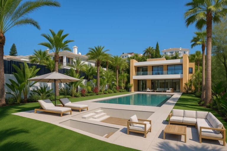 Comtemporary Style Villa with Sea Views in Benalmádena Costa, Málaga