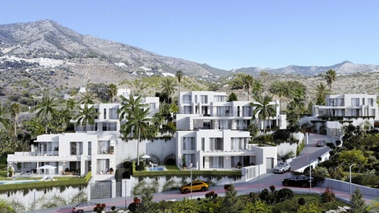 Villa with lift in a charming boutique development in Mijas Pueblo