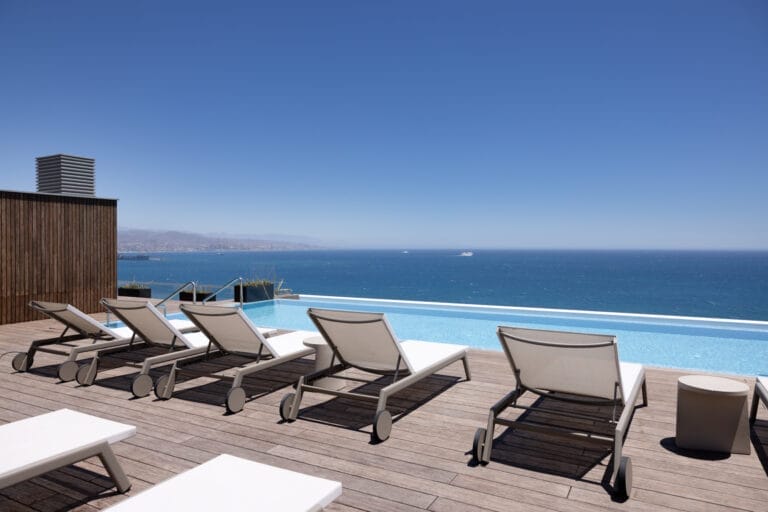 Incredible new built apartment front beach line with amazing views in Málaga Towers, Málaga