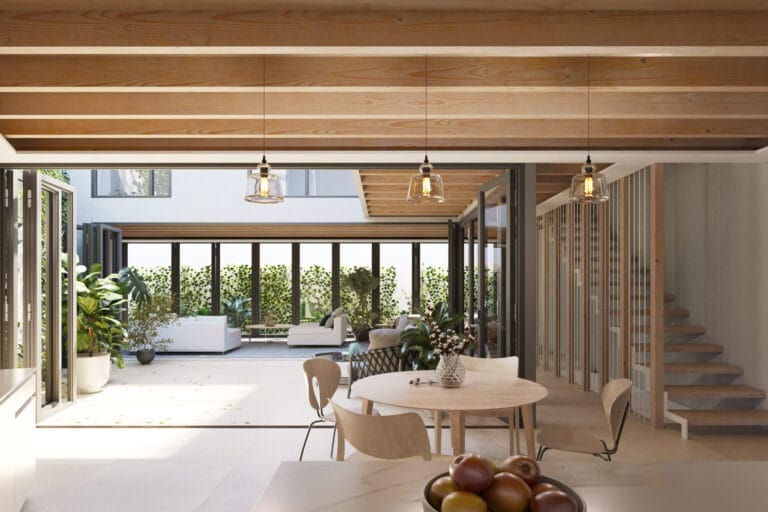 Exquisite newly built patio house in Málaga’s most picturesque neighbourhood, Pedregalejo, Malaga