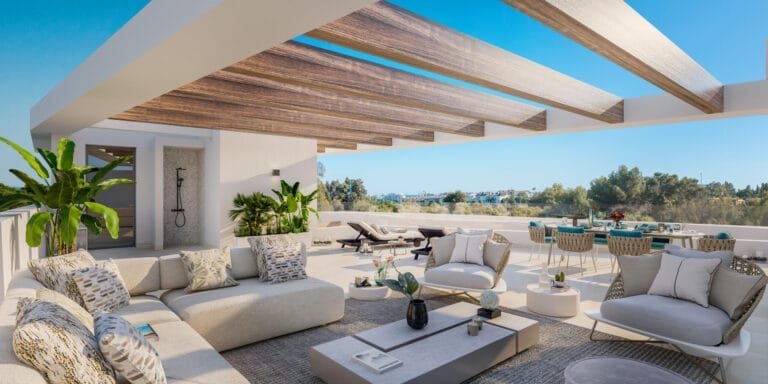 Luxury penthouse in Guadalmina Alta, Marbella