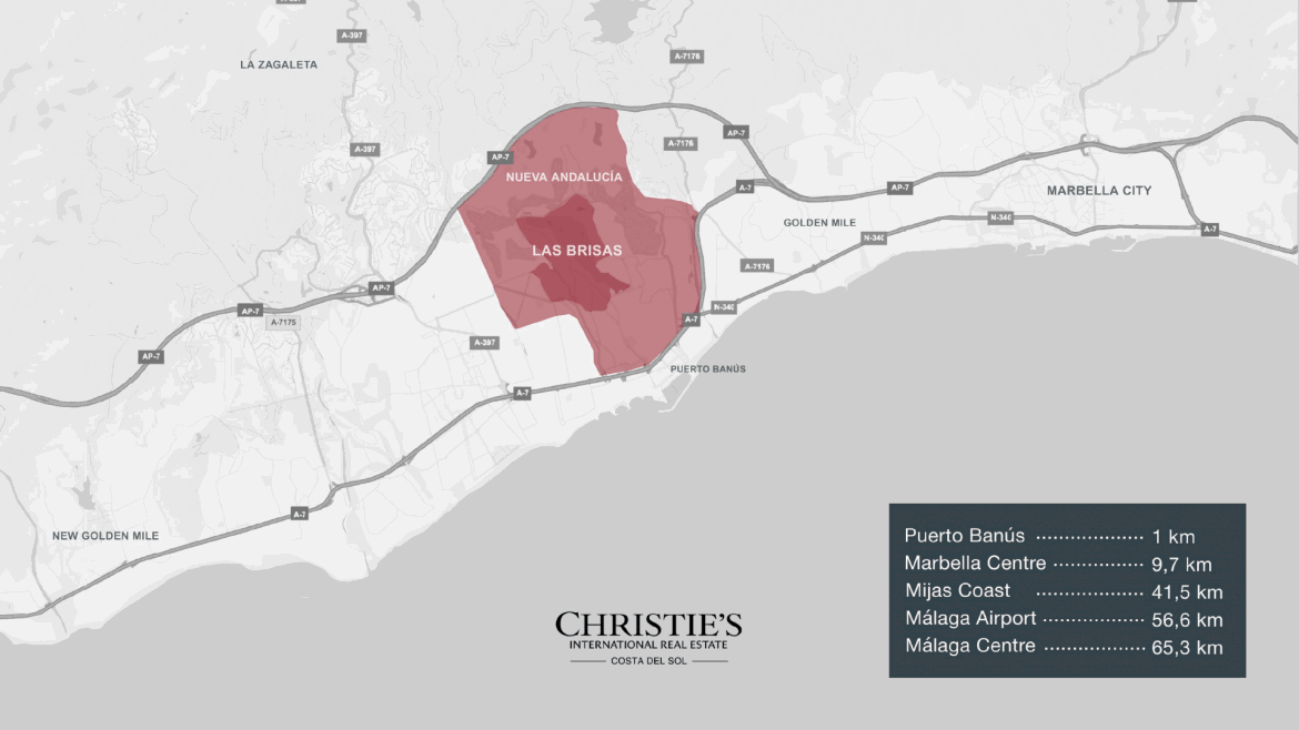 Las Brisas Map