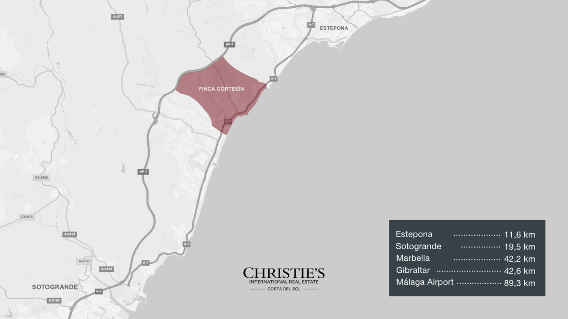 Finca Cortesín Map