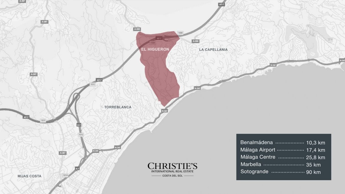 El Higuerón Map