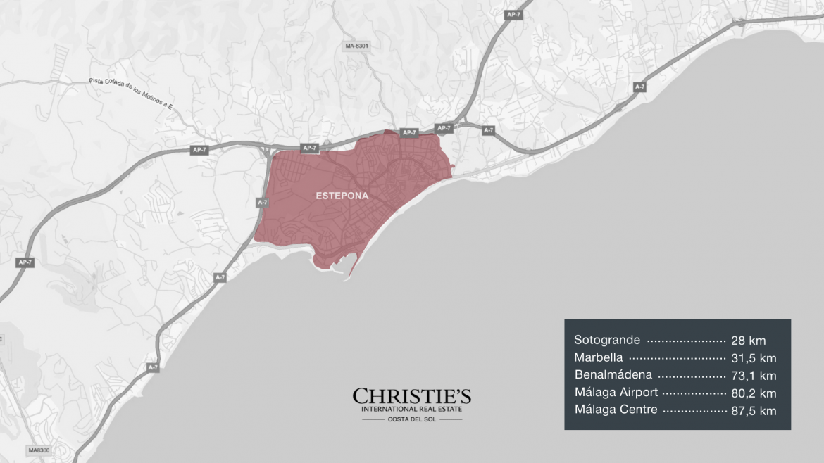 Estepona Mapa