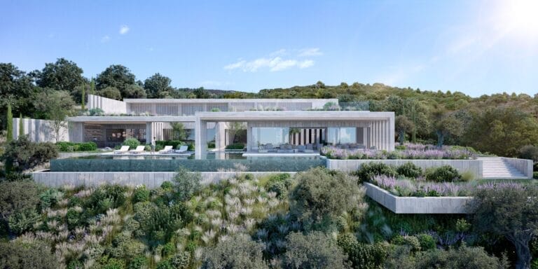 Incredible new eco-friendly architectural project villa in Sotogrande