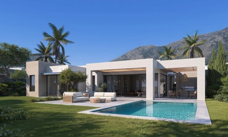 Stunning contemporary villa boasting panoramic sea views in El Higuerón, Málaga
