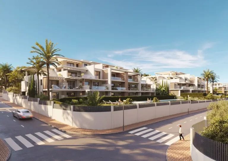New luxury residences with sea views, new Golden Mile, Estepona