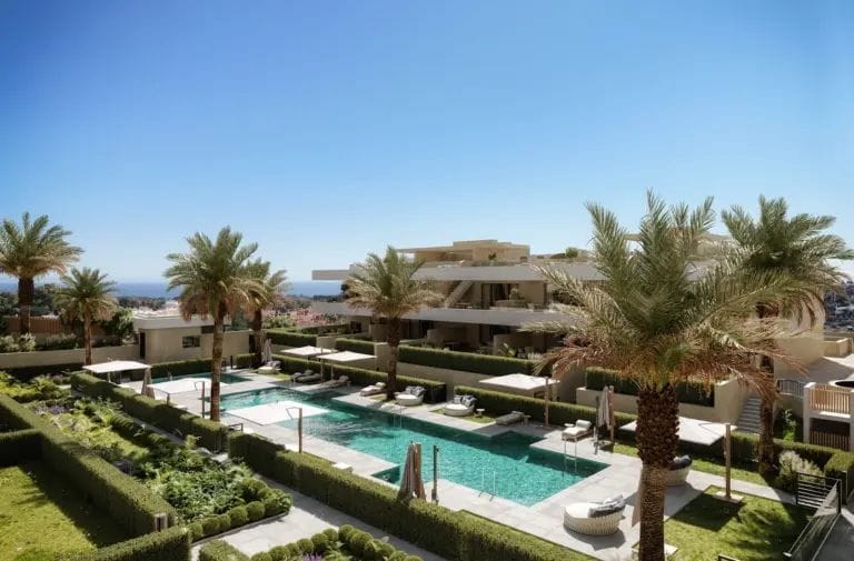 Contemporary off plan homes in the prestigious El Campanario area, Estepona