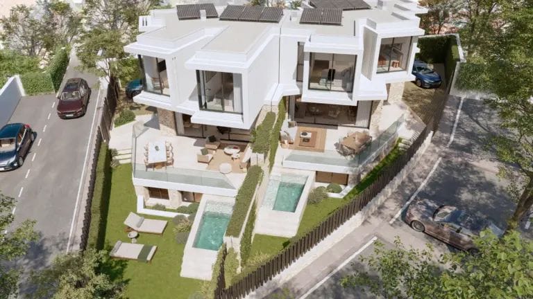 Luxurious Semi-Detached Homes by the Sea in Pedregalejo