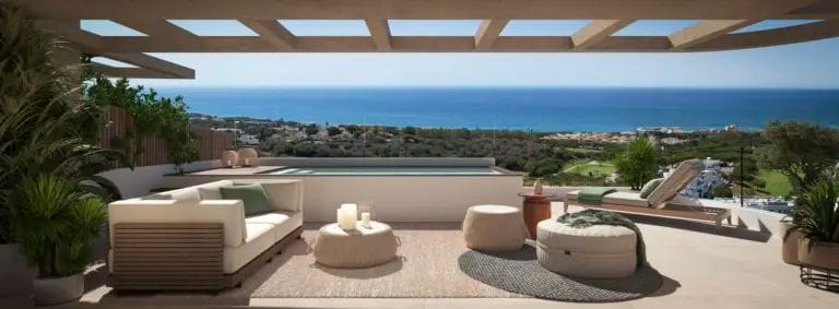 Luxury apartments in Cabopino golf