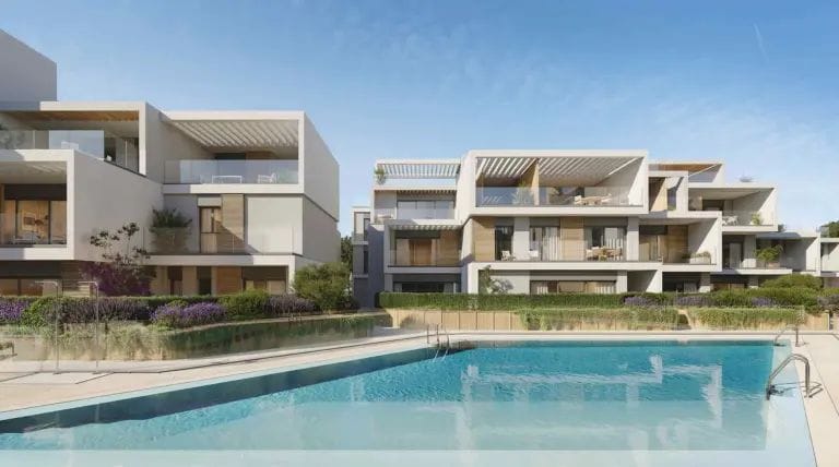 New built avant garde residential in Nueva Andalucia