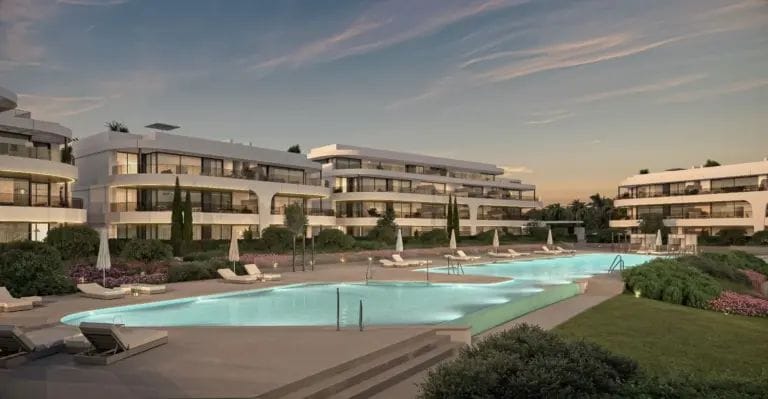New Built Modern Apartments In The Golden Triangle Estepona
