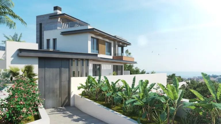 Spectacular design villas with sea views in Riviera del Sol, Mijas