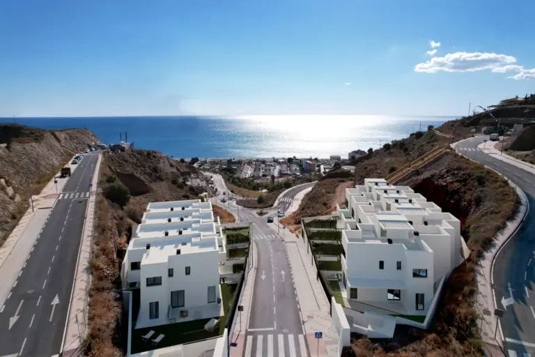 Charming complex of exclusive townhouses in Rincón de la Victoria