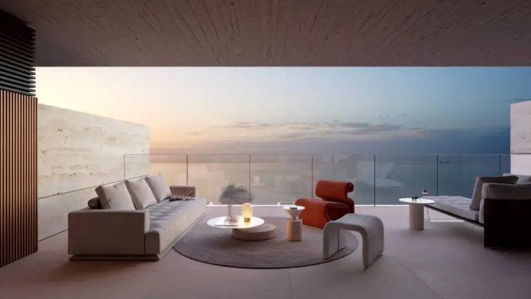 Exclusive beachfront penthouse with sea views and private solarium in Manilva, Málaga