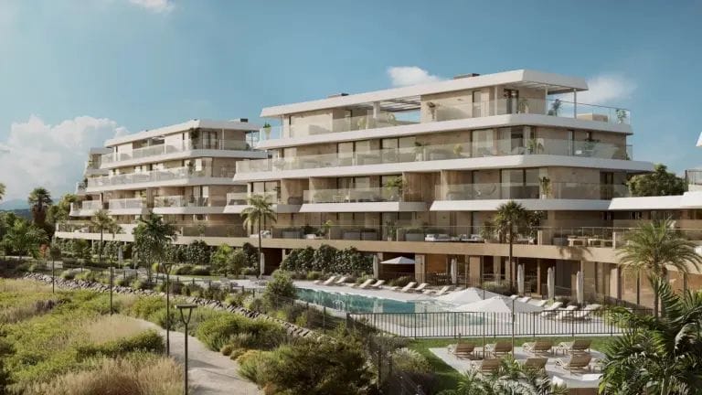 Modern development with panoramic views in estepona