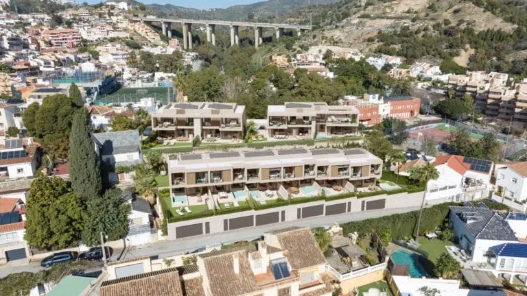 New urban modern development located in Malaga East