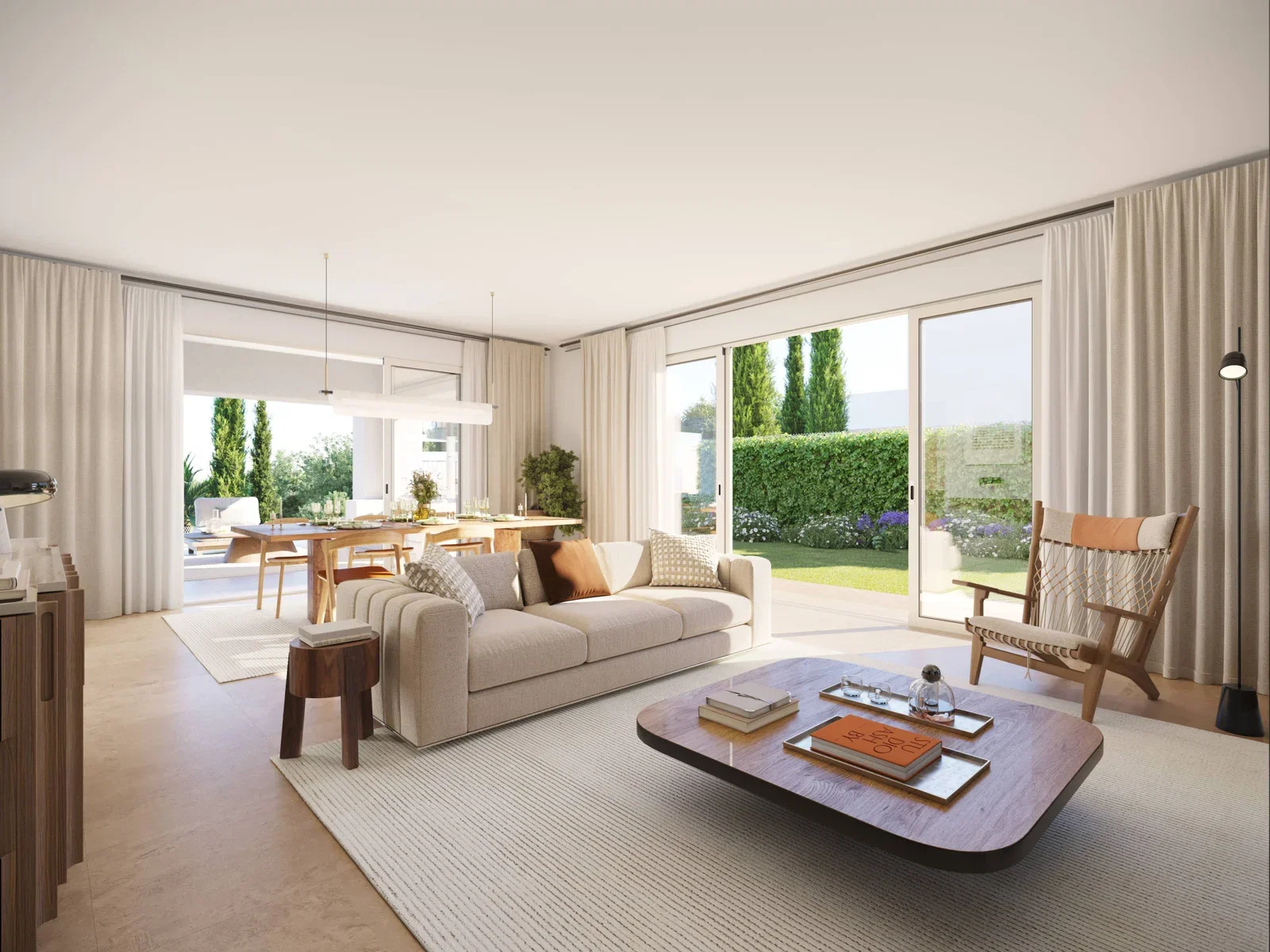 Contemporary villa with expansive gardens in La Reserva, Sotogrande Contemporary villa with expansive gardens in La Reserva, Sotogrande