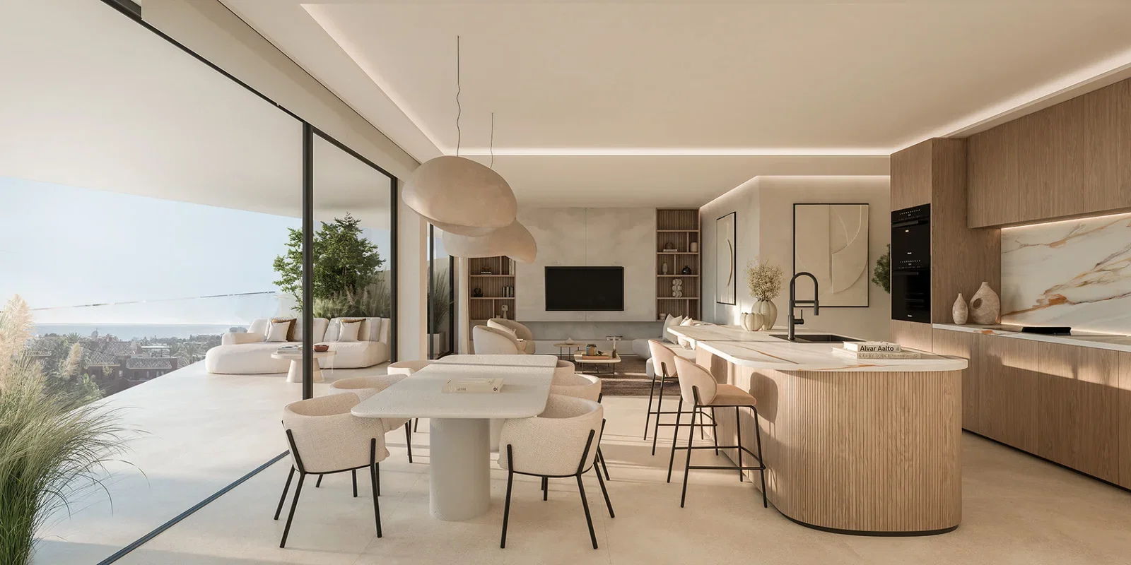 Stylish apartment with panoramic views in New Golden Mile, Estepona Stylish apartment with panoramic views in New Golden Mile, Estepona